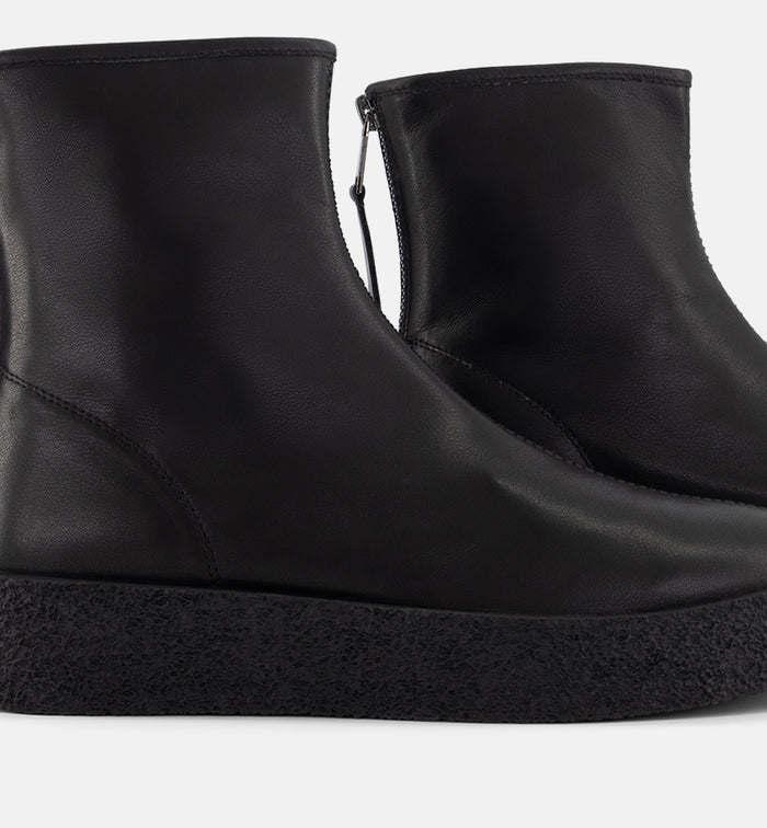 Shadow Boot in Leather | Black