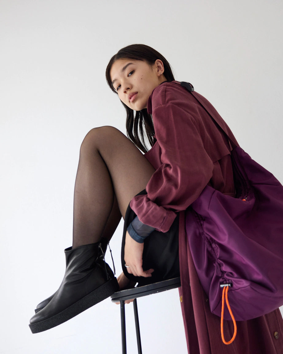 Shadow Boot in Leather | Black