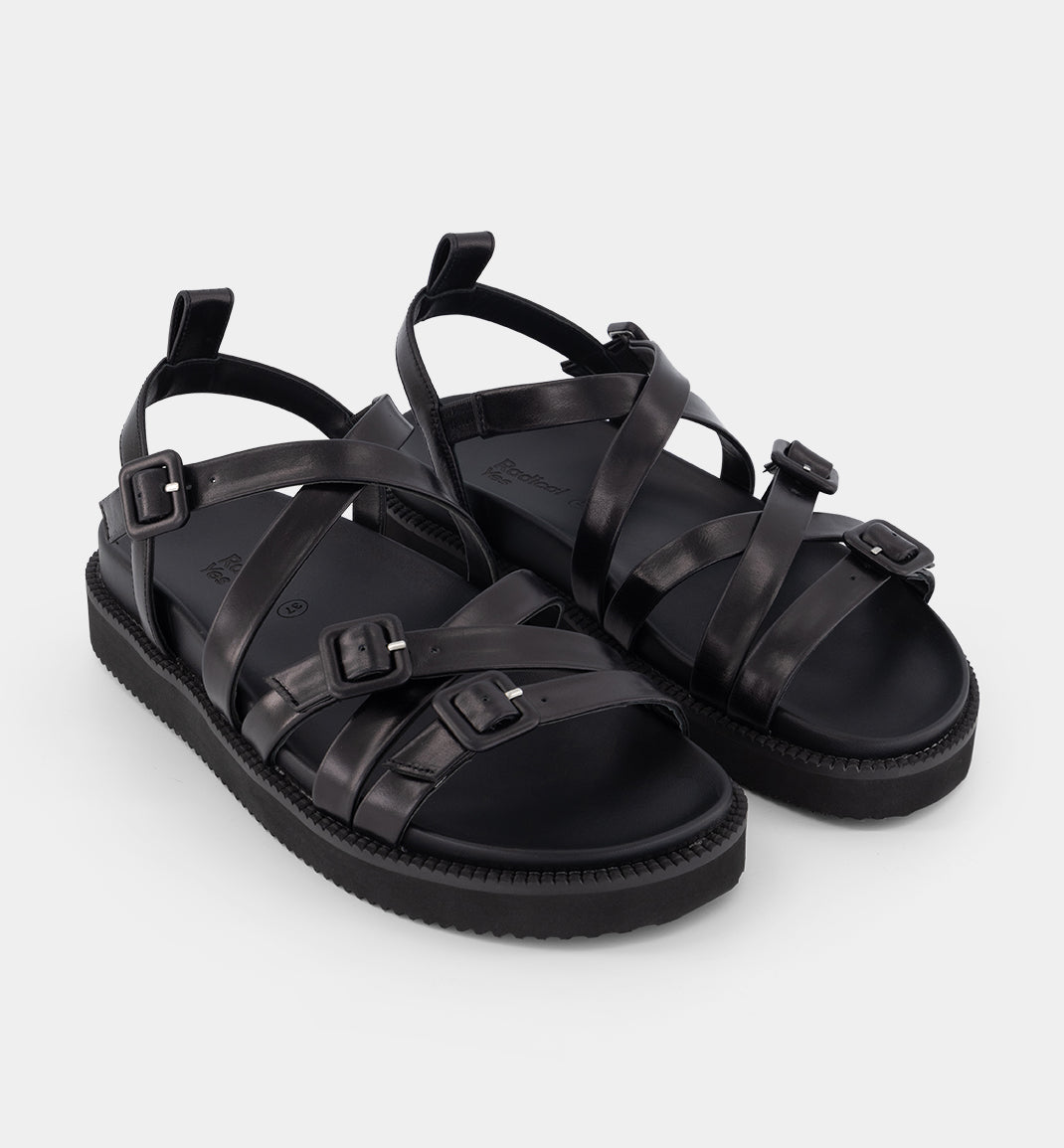 Sophia Strappy Sandal | Black