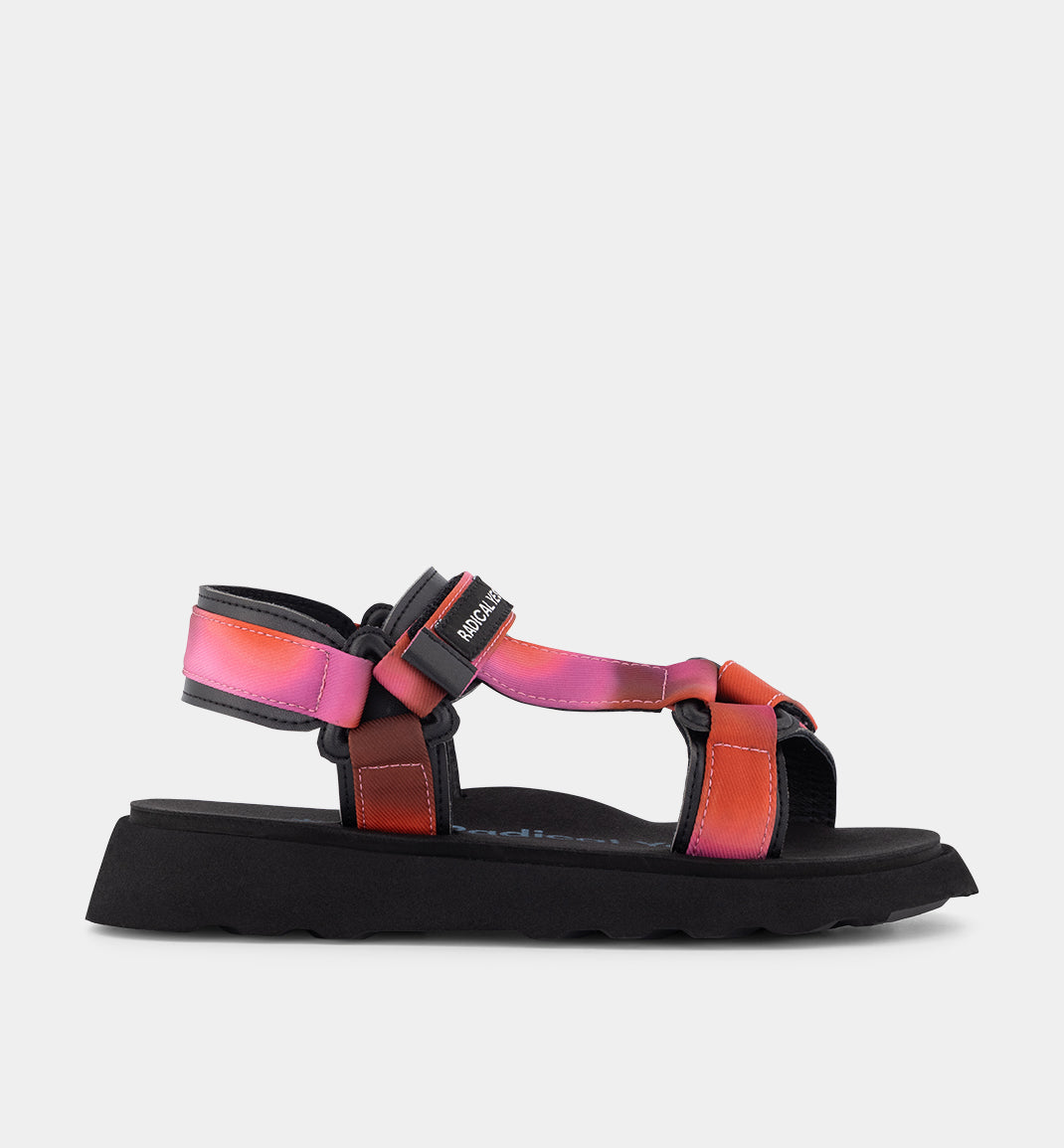 Space Jam Leather Hiking Sandal Rusty Magenta Tie Dye