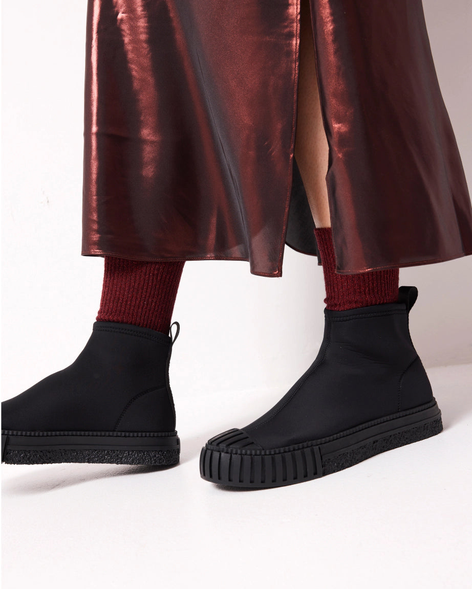 Sunny 2.0 Neoprene Pull on Boots | Black