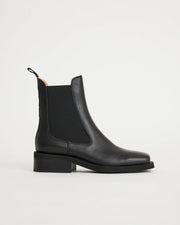 Tomorrow Square Toe Chelsea Boot | Black