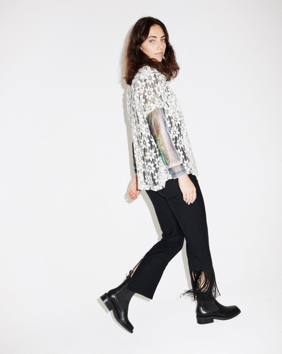 Tomorrow Square Toe Chelsea Boot | Black