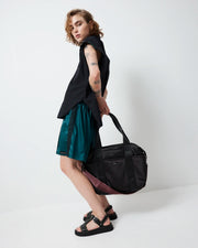 Everything 86 Tote Bag | Black and Mulberry