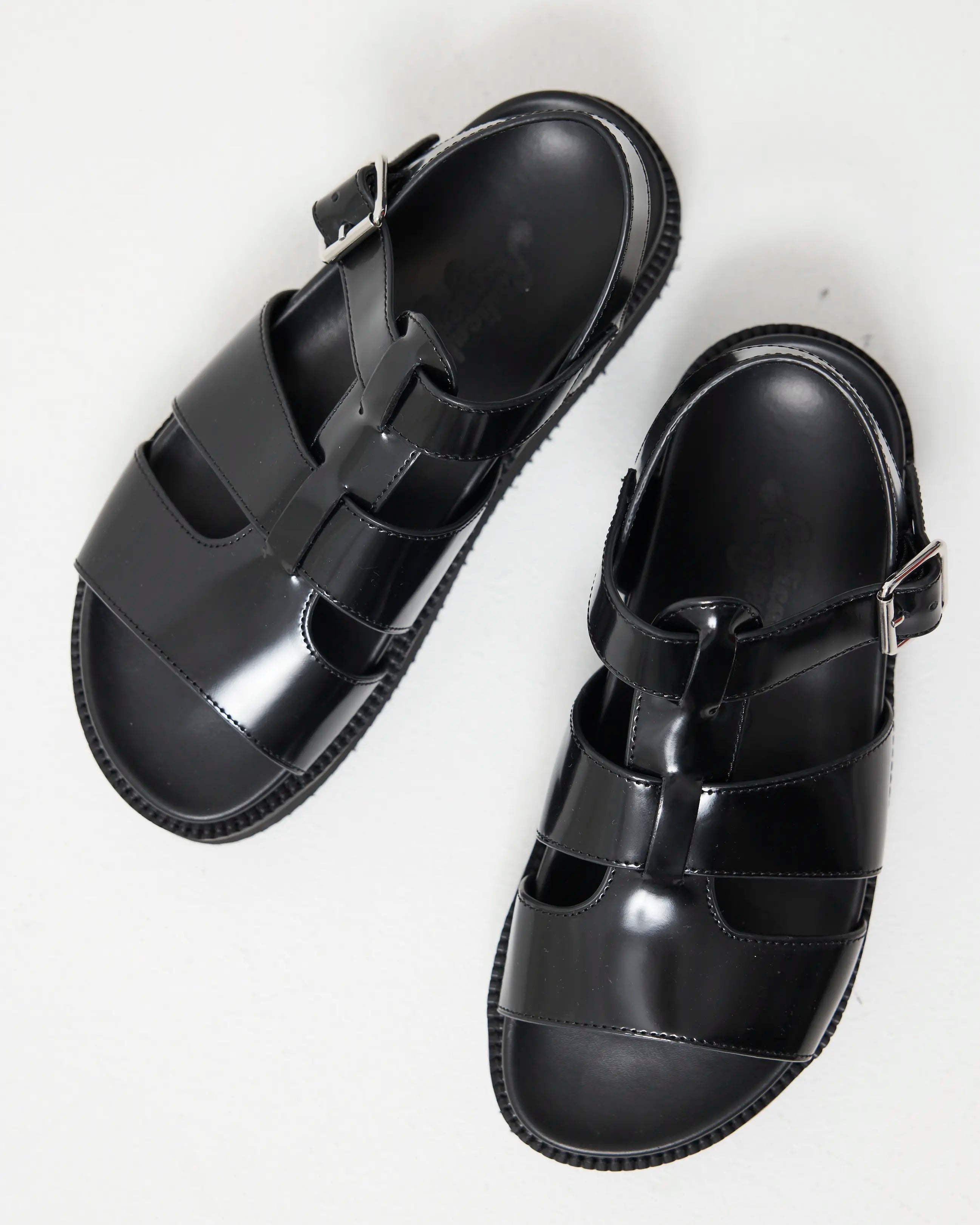 Volta T-Bar Sandal | Black