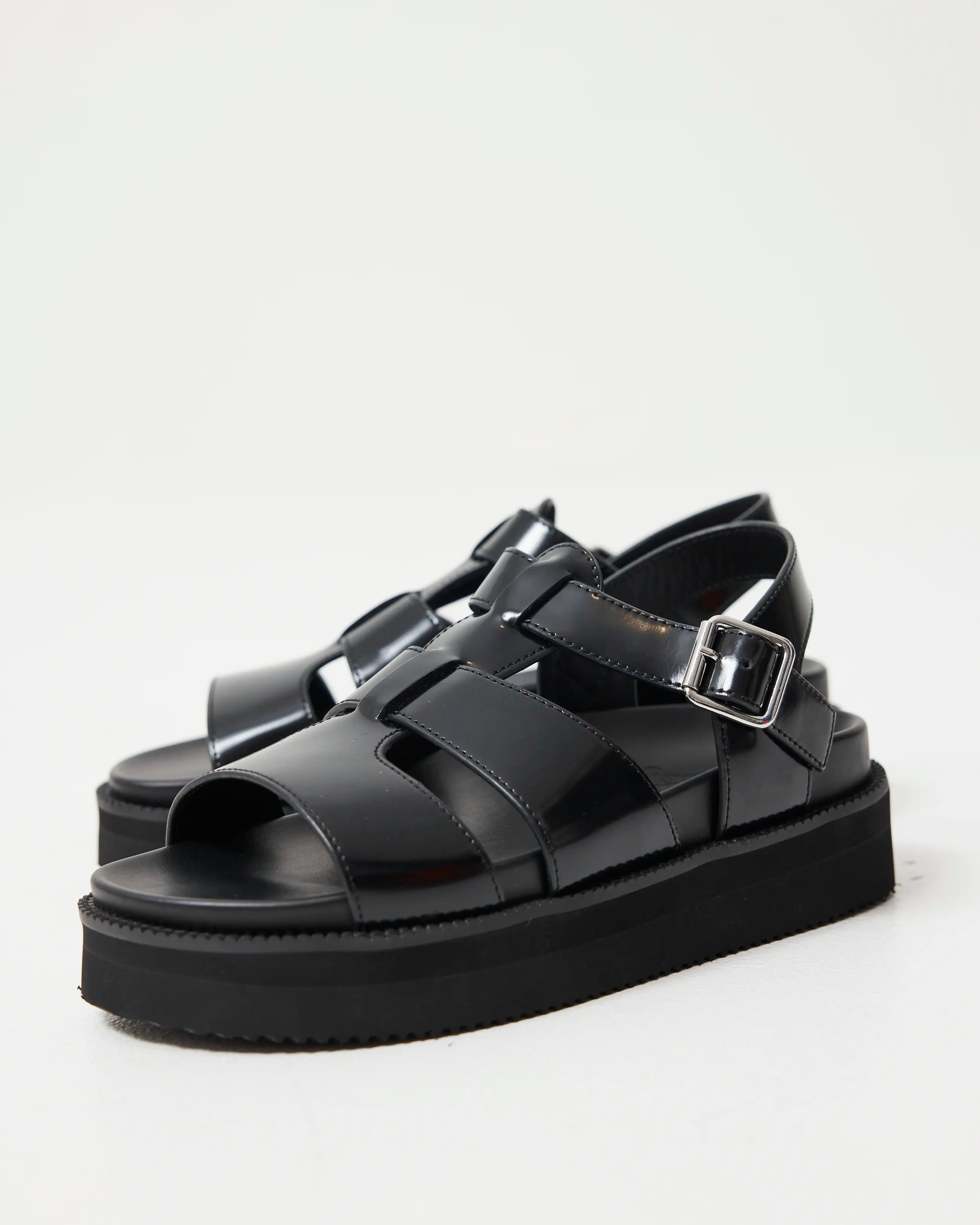 Volta T-Bar Sandal | Black