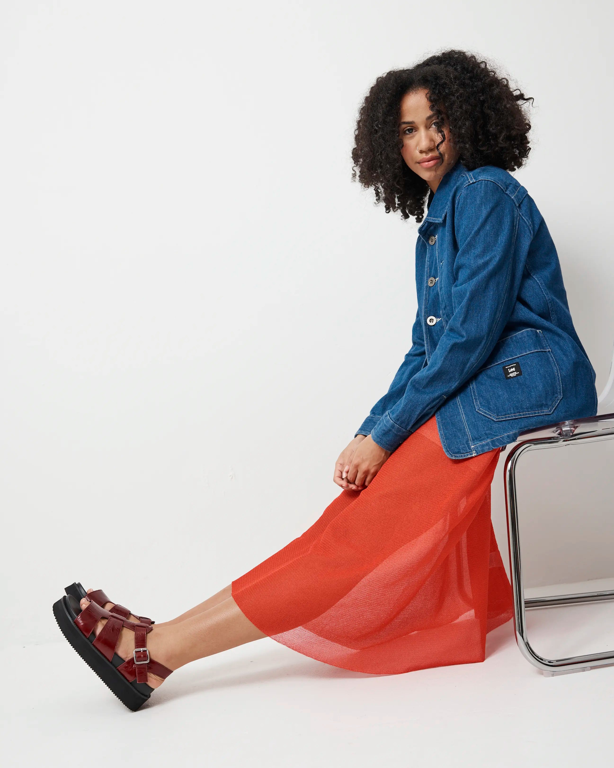 Volta T-Bar Sandal | Biking Red