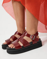 Volta T-Bar Sandal | Biking Red