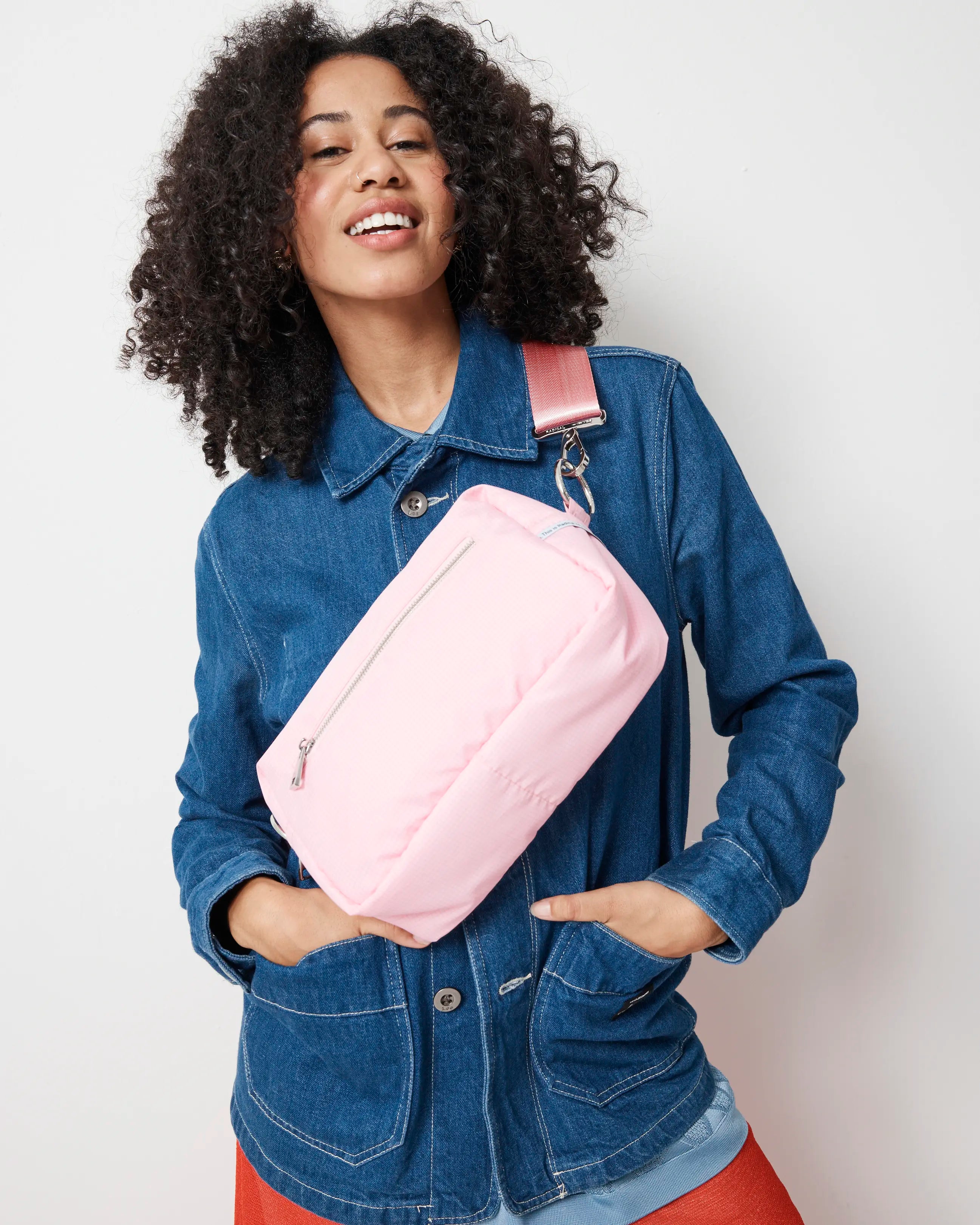 North Star 2.0 Nylon Clutch | Pink Ripstop