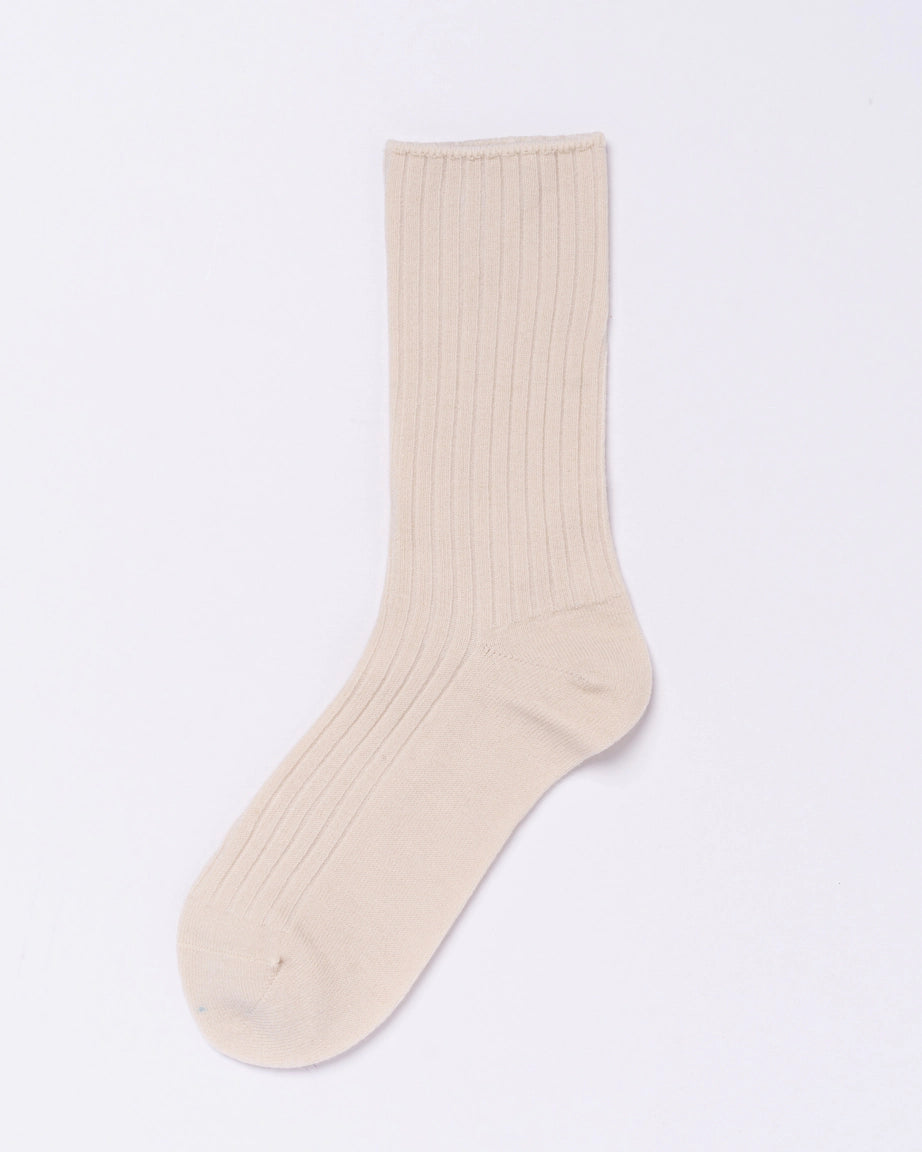 Chusette 100% Premium Wool Seamless Socks | Vanilla Cream