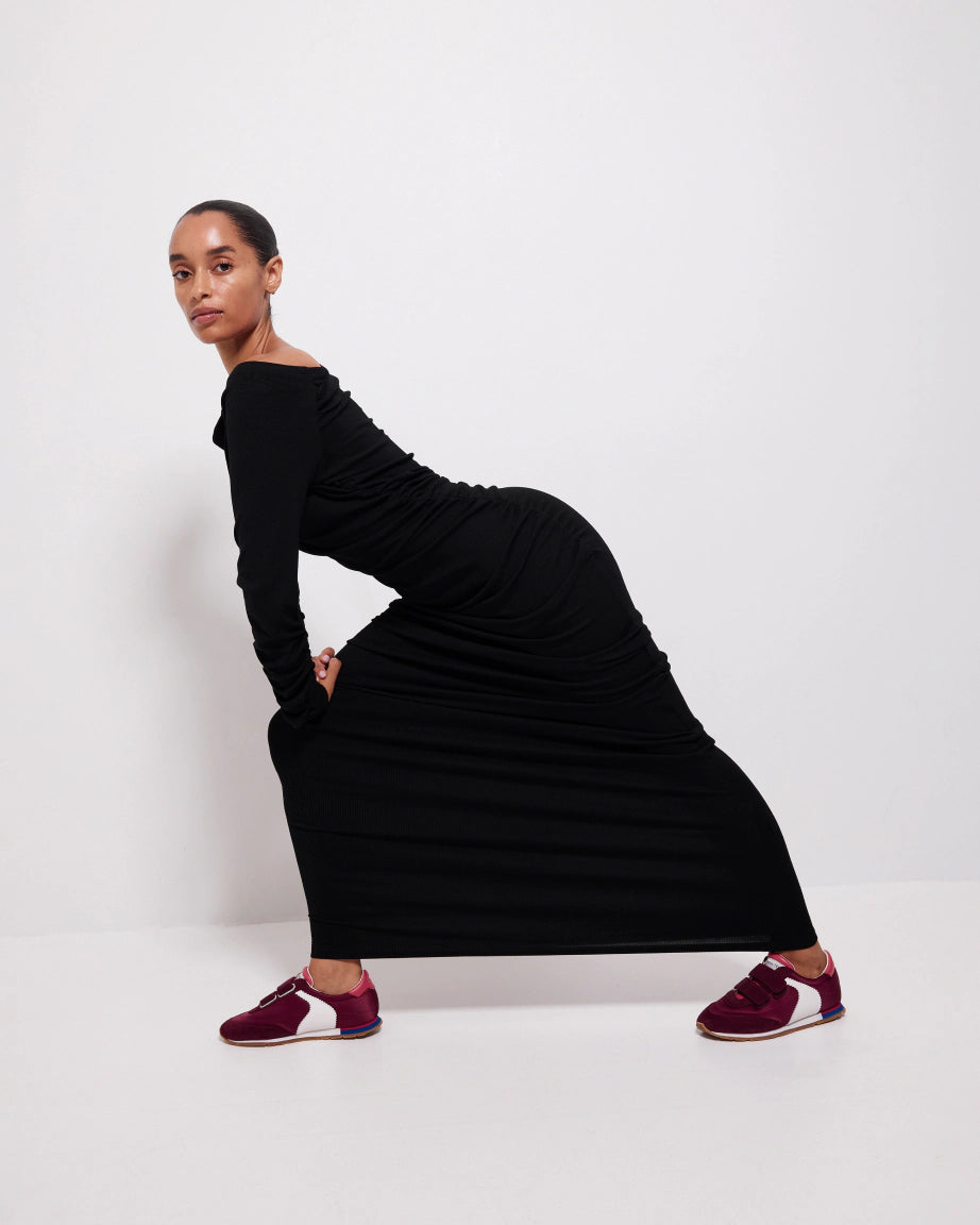 Velcro Core Sneaker | Cherry