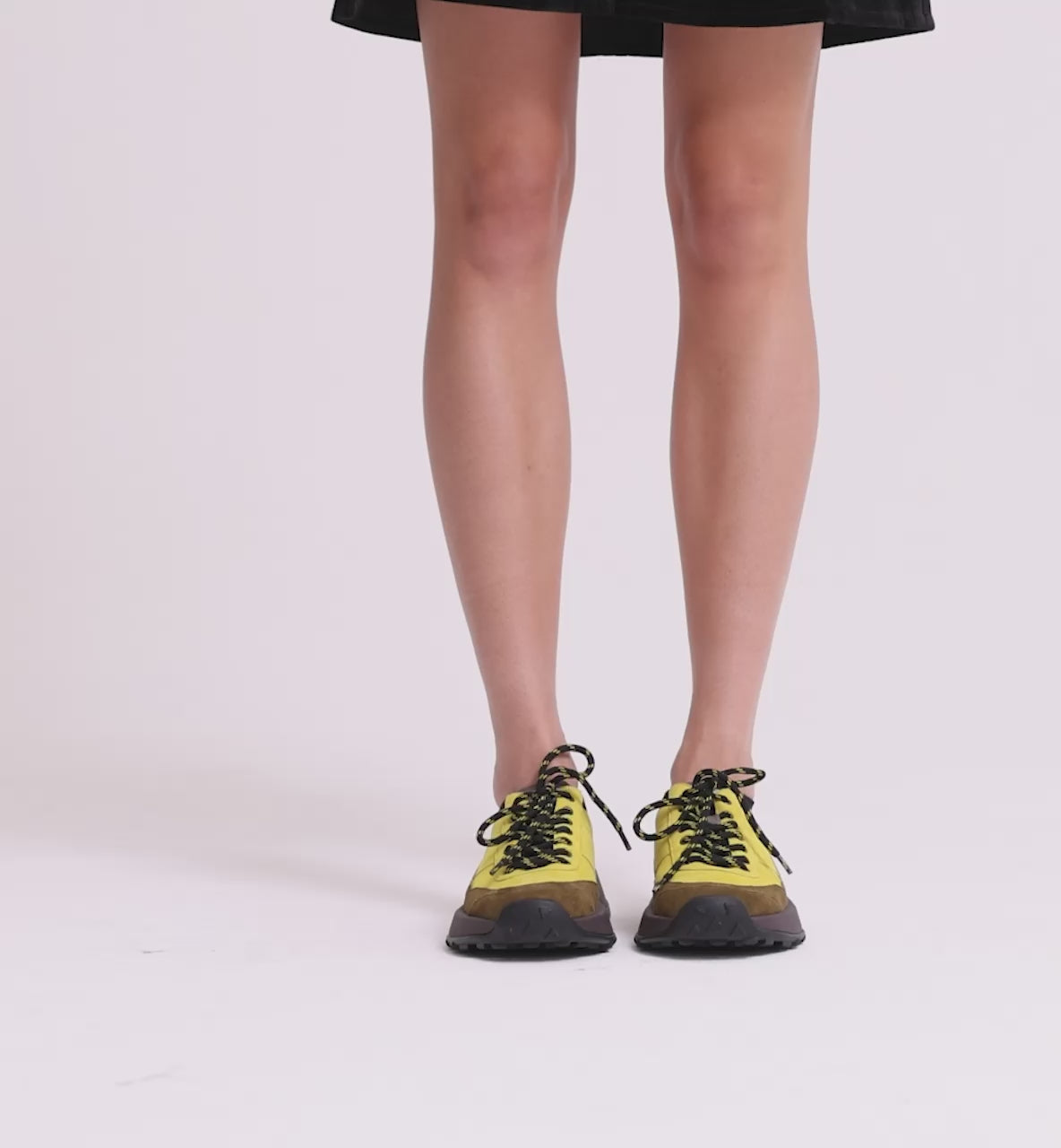 Light Years Hiker: Hiking Shoes in Pickle & Chartreuse