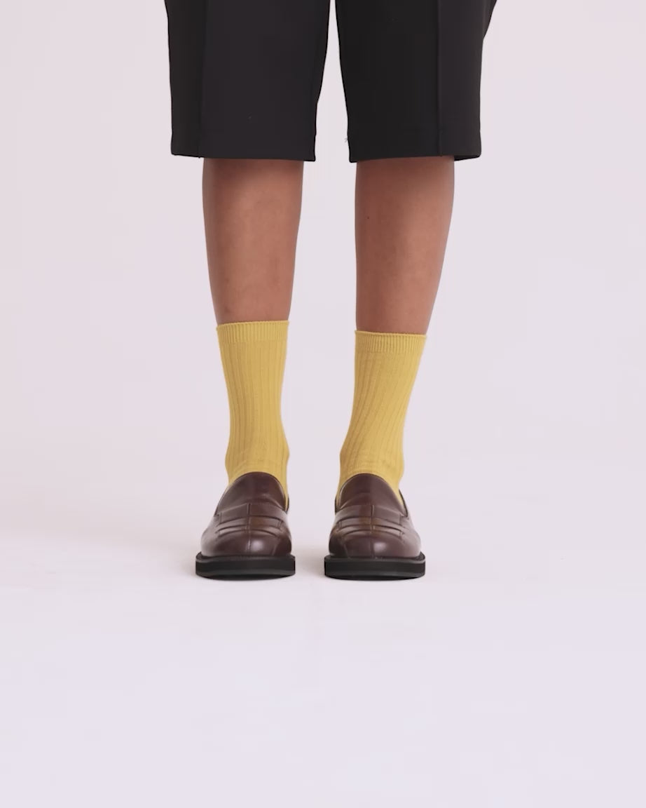 Load video: Polidor Woven Loafer | Ganache