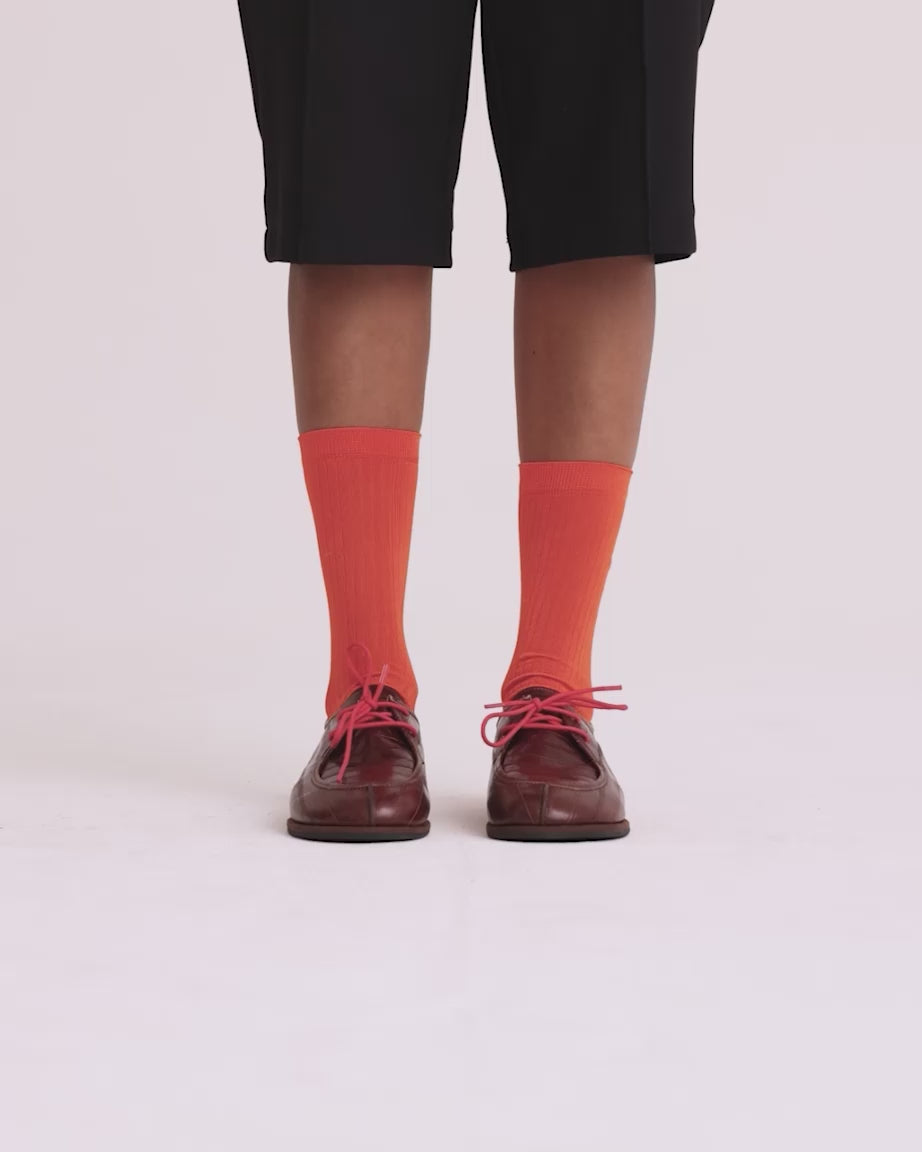 Load video: Jaipur Lace Up Loafer | Foundry Saddle