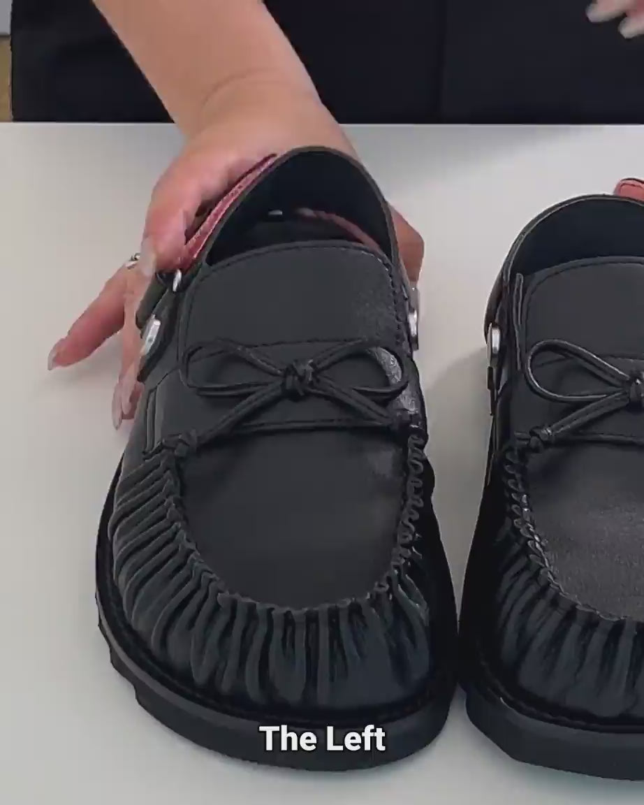 Load video: Left Bank Loafer | Black