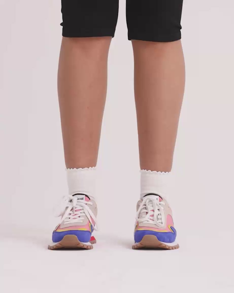 Load video: Moon Street Lace Up Sneaker | Bright Multi