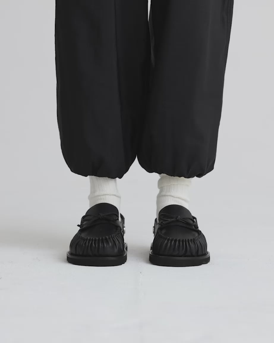 Load video: Left Bank Loafer | Black