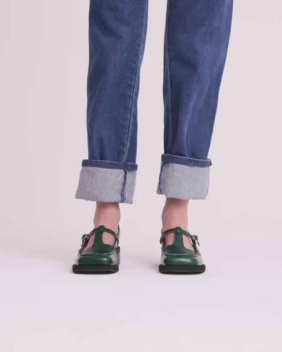 Load video: Angel Slingback | Jade Green