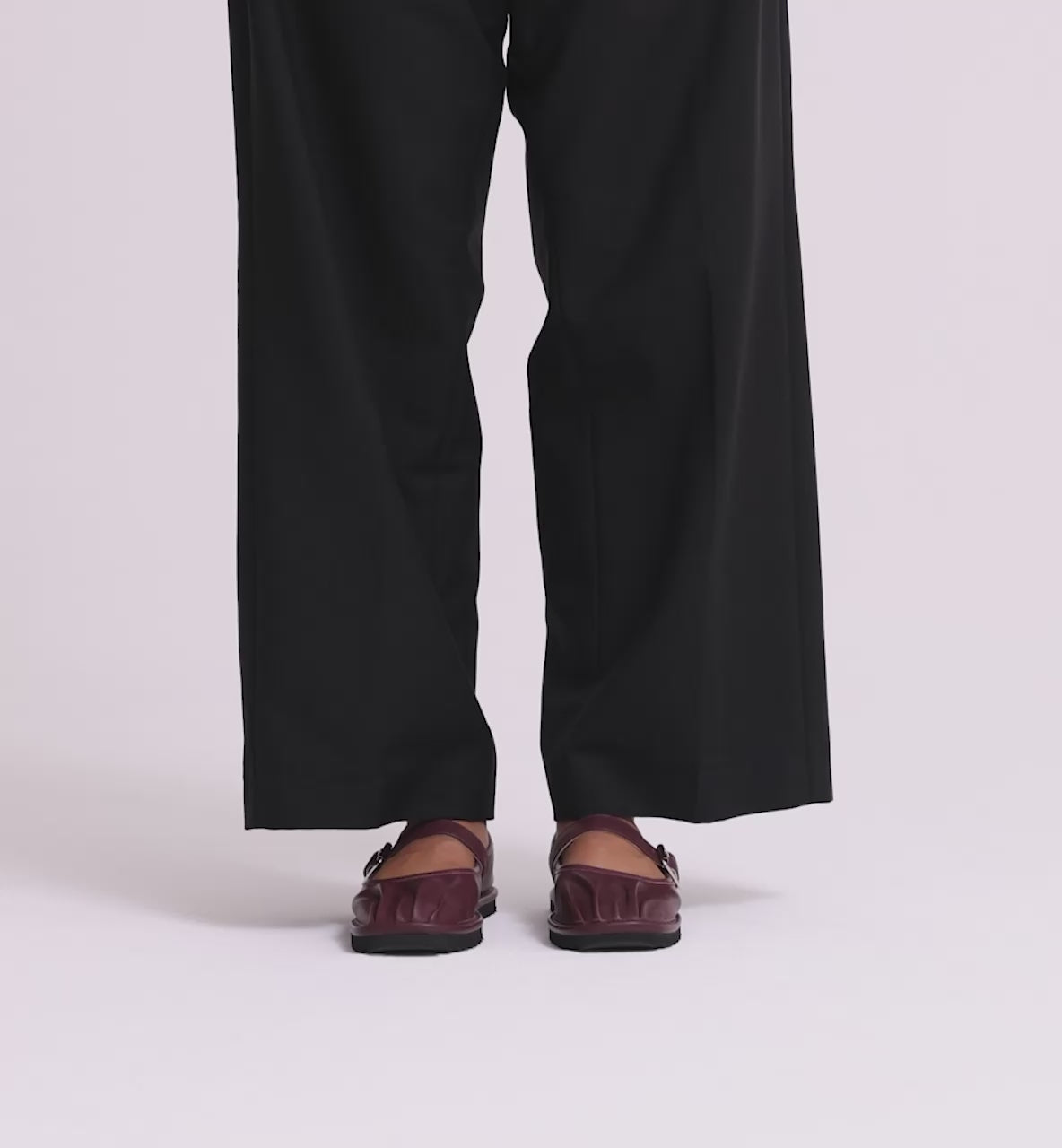 Load video: Pina Buckle Shoe | Cherry