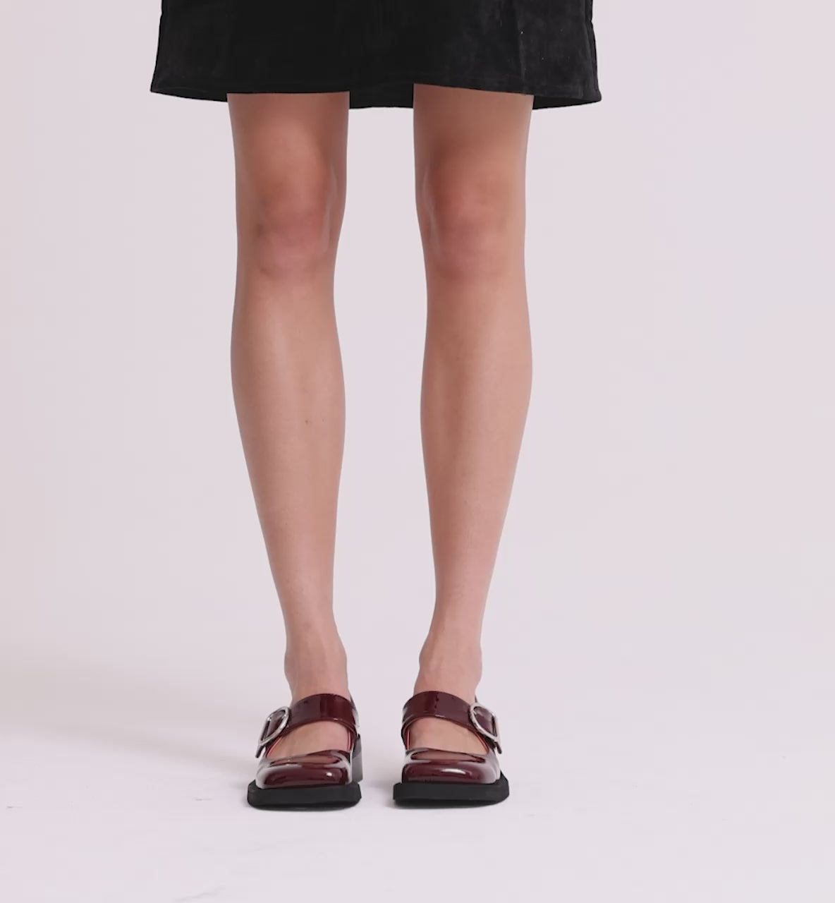 Load video: Monae Buckle Shoe | Cherry Gloss
