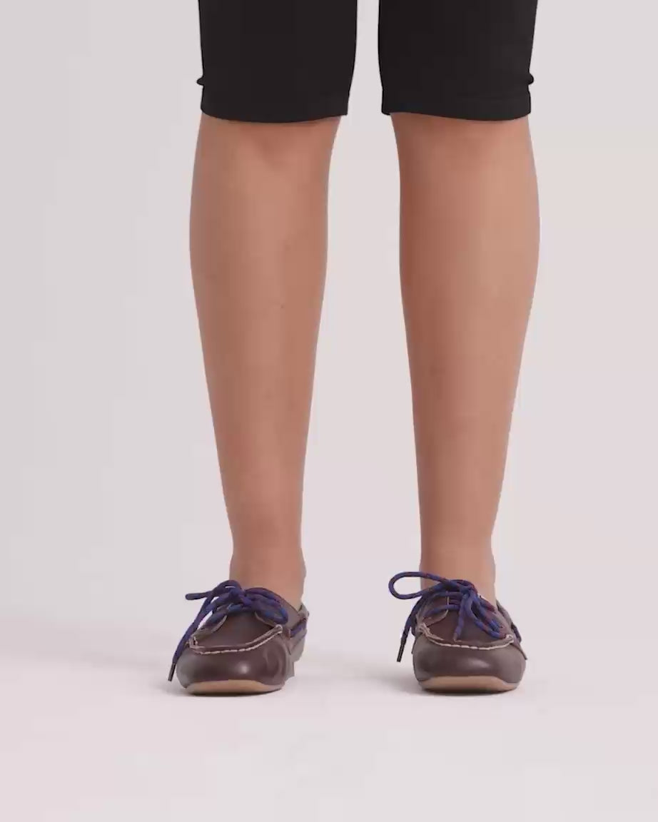 Load video: Lotta Leisure Leather Loafer | Fudge