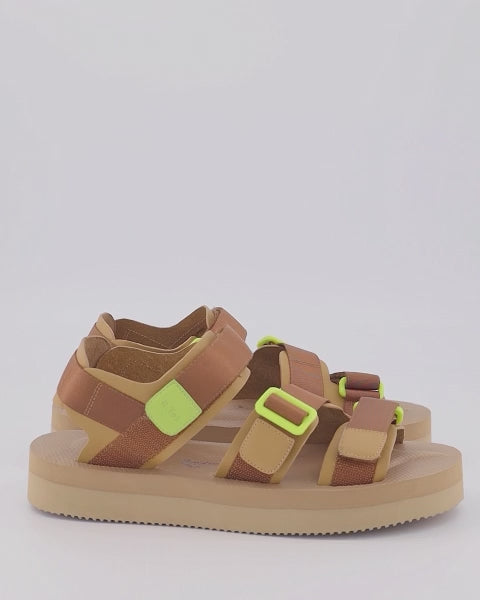 Load video: Neptune 2.0 Athletic Sandal | Bronze Multi