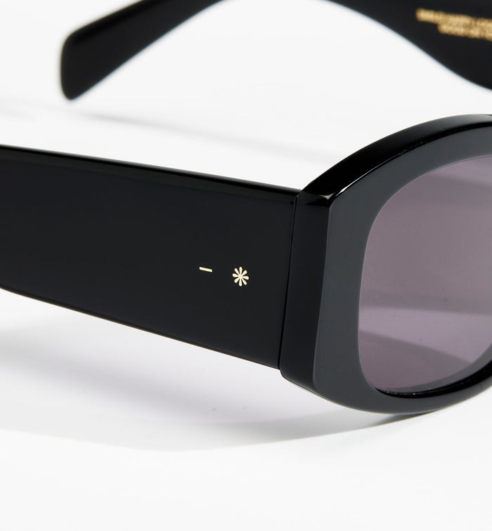 Illuminate Bio-Acetate Sunglasses - Black with Smoke Lens